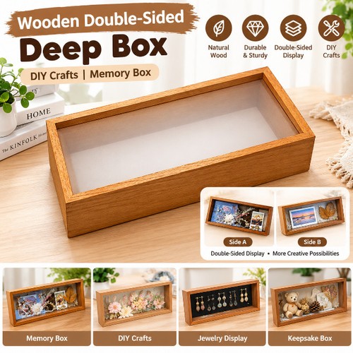 Shadow frames wooden - 3d,