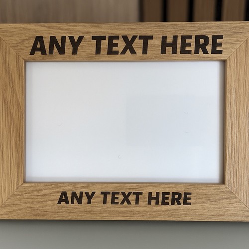 Personalised wooden photo - personalised,