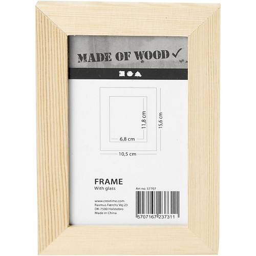 16cm wooden picture - 16cm,