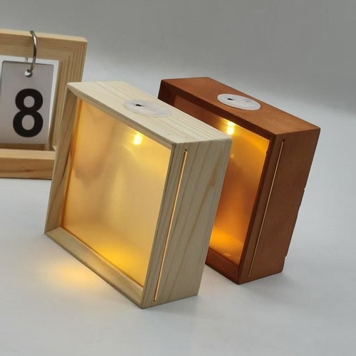Shadow frames wooden - 3d,