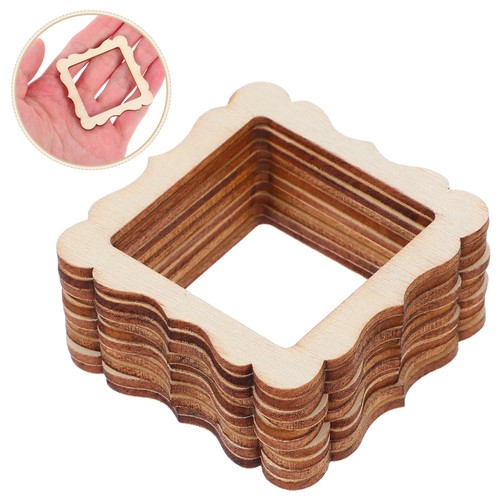 Wooden craft pieces 10pcs - pieces,