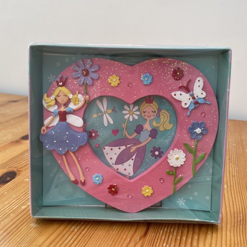 Fairy photo frame - fairy, heart