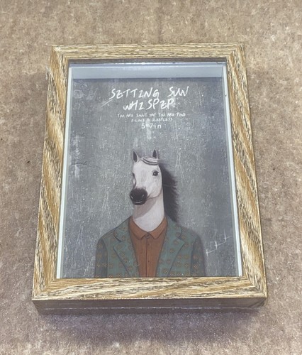 Wooden deep box picture - wooden,