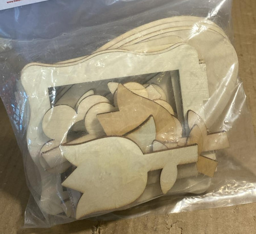 Baker ross wooden flower - baker,