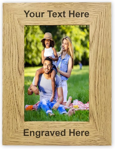 Personalised wooden photo - personalised,