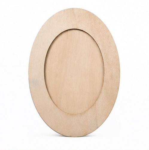 Wooden oval photo frames - photo,