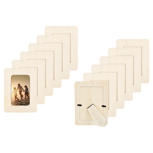 12pcs diy wood frames - wood,