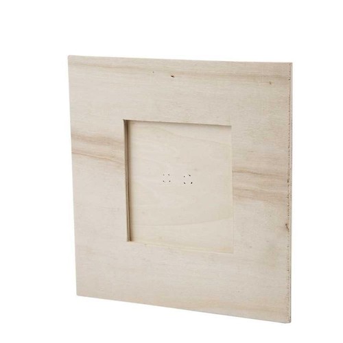 16cm square wooden - 16cm,