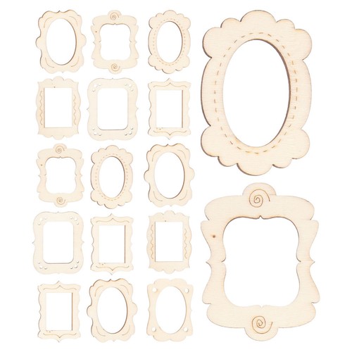 Wooden photo frame - photo, pendant