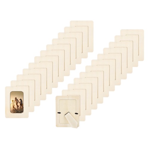 24pcs diy wood frames - diy,