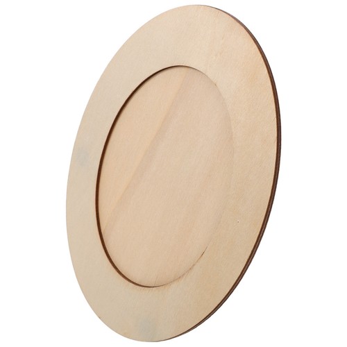 Beige wooden craft - beige, frame